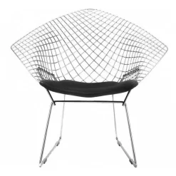 Bertoia Diamond Sessel mit Sitzkissen