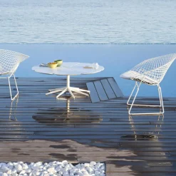 Bertoia Diamond Sessel mit Sitzkissen