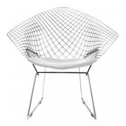 Bertoia Diamond Sessel mit Sitzkissen