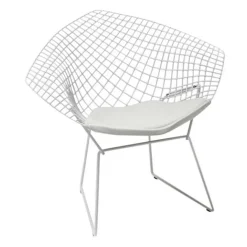 Bertoia Diamond Sessel mit Sitzkissen