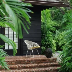 Bertoia Diamond Sessel mit Sitzkissen