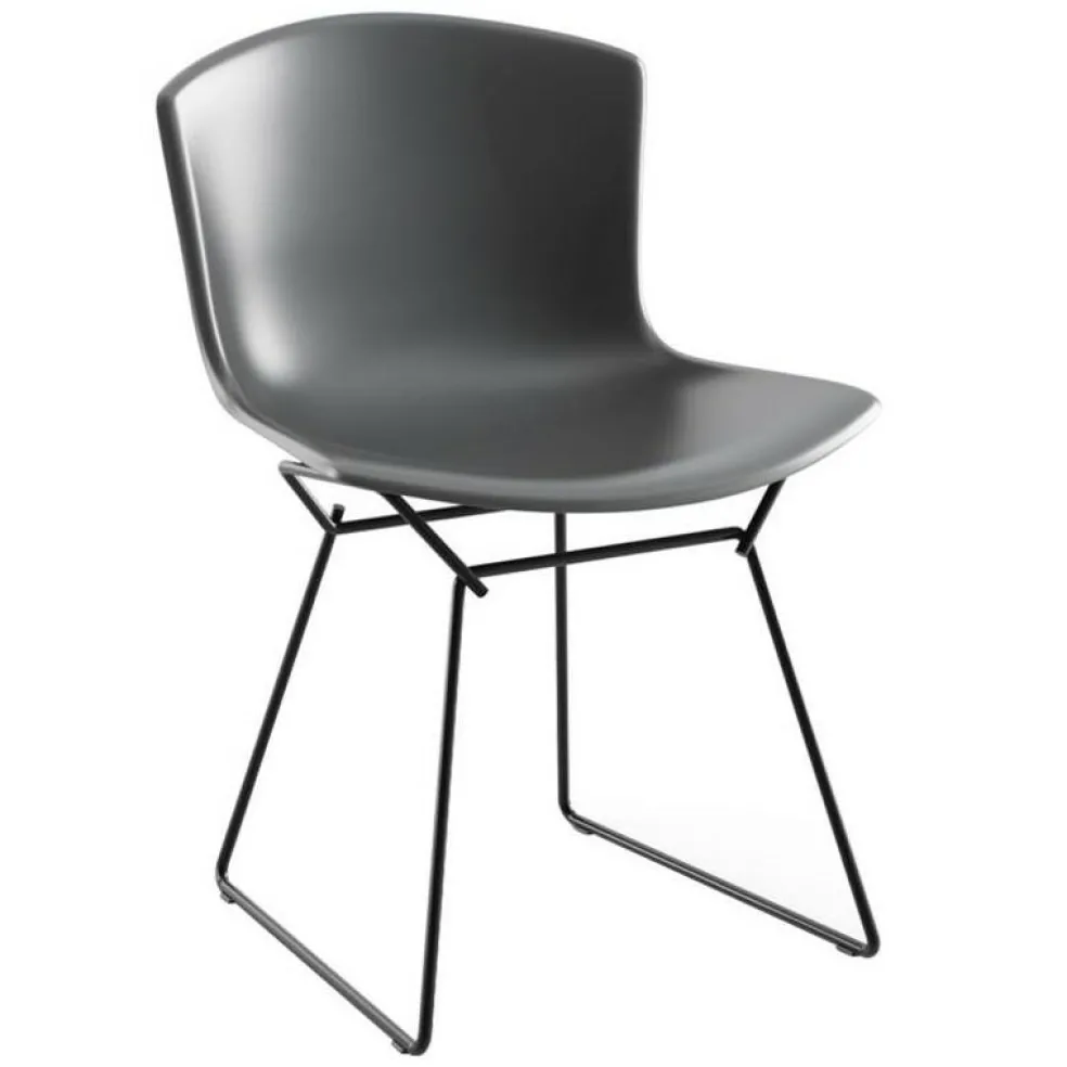 Bertoia Plastic Stuhl Gestell schwarz