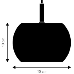 BF 20 Pendelleuchte Ø15cm