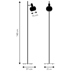 BF 20 Single Stehleuchte