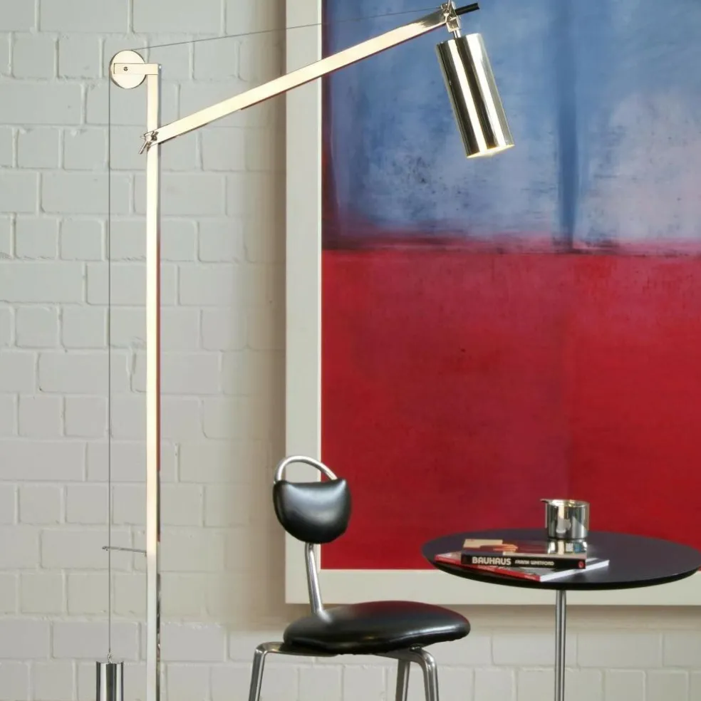 BH 23 Bauhaus Stehleuchte mit Gegengewicht