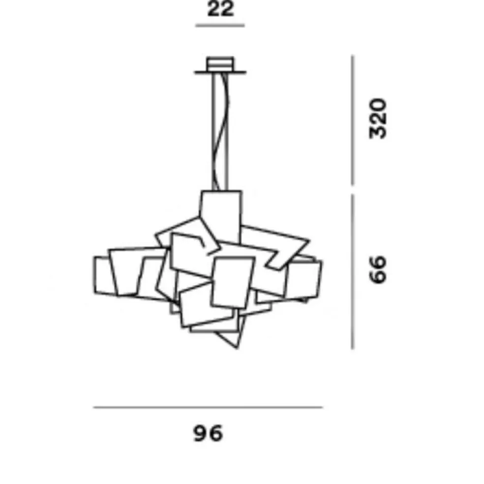 Big Bang Pendelleuchte