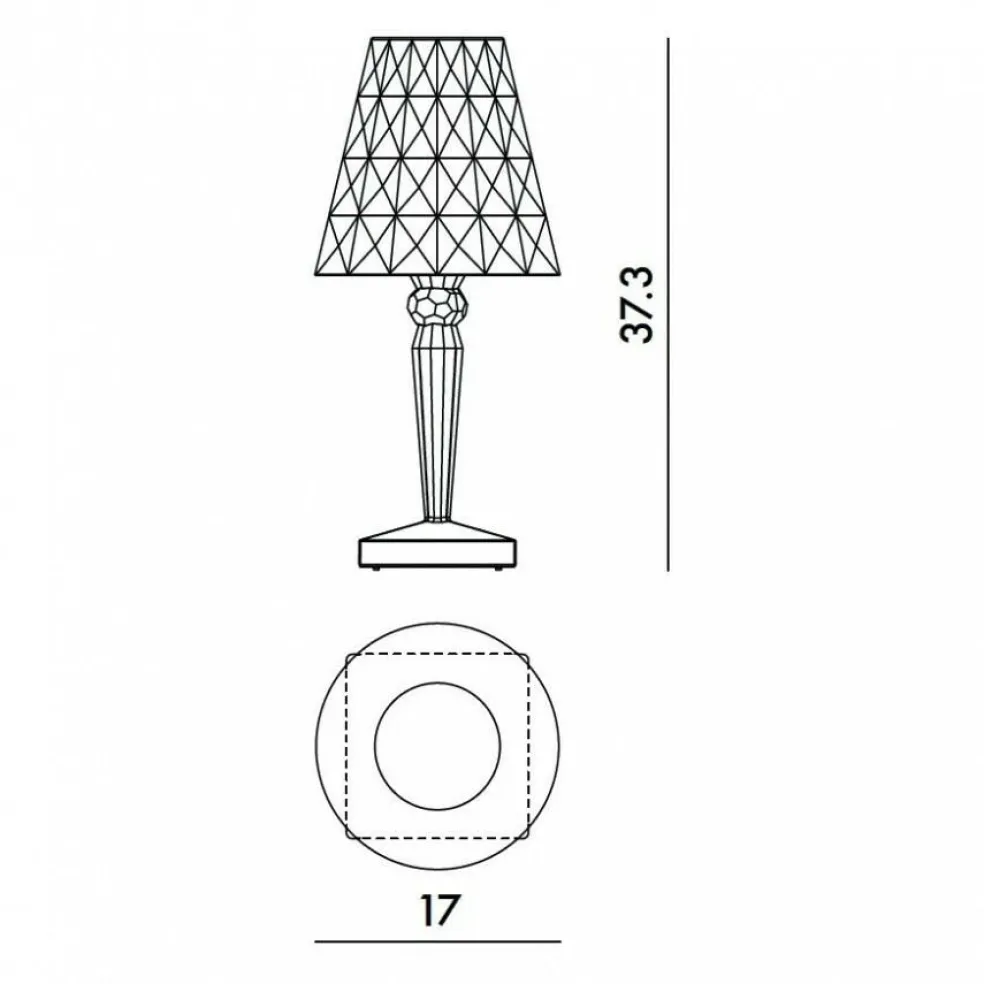 Big Battery LED Tischleuchte