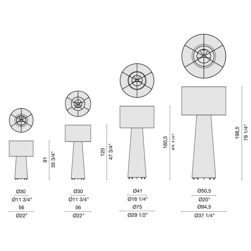 Big Shadow Stehleuchte