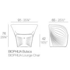 Biophilia Gartensessel