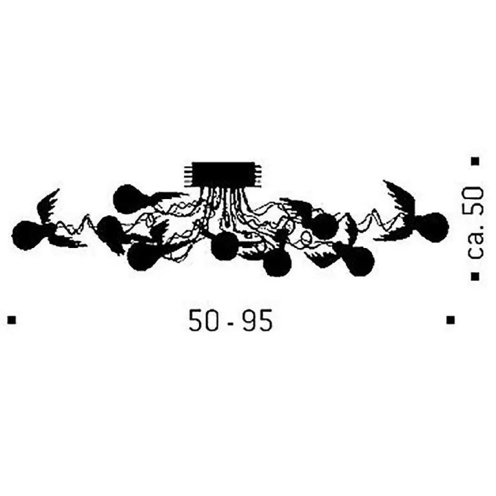 Birdie's Nest LED Deckenleuchte