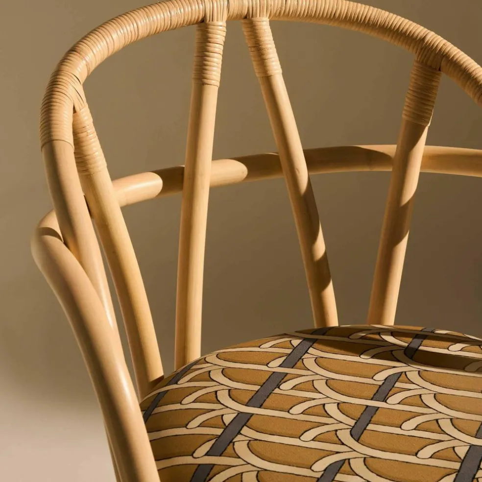 Bistra Armlehnstuhl Gestell Natur