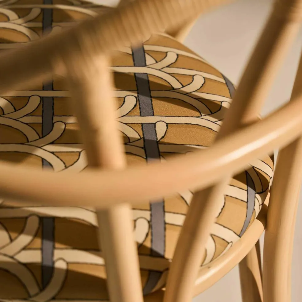 Bistra Armlehnstuhl Gestell Natur