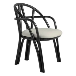 Bistra Armlehnstuhl Gestell Ebenholz