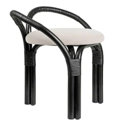 Bistra Hocker Gestell Ebenholz