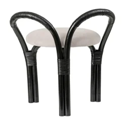 Bistra Hocker Gestell Ebenholz