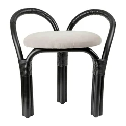 Bistra Hocker Gestell Ebenholz