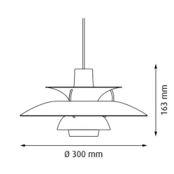 Black Edition 2025 PH 5 Mini Pendelleuchte