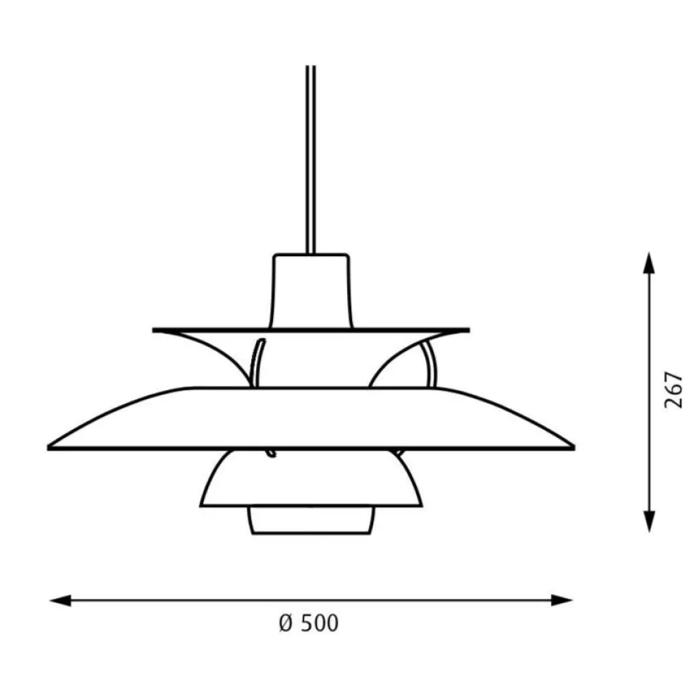 Black Edition 2025 PH 5 Pendelleuchte