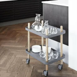 Block Beistelltisch/Servierwagen