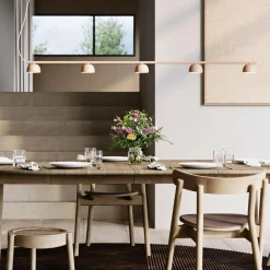 Blush Rail 5 LED Pendelleuchte