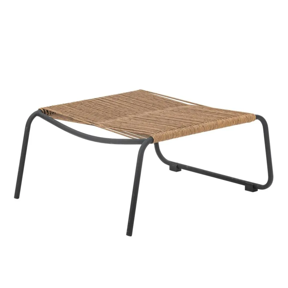 Boel Liegestuhl mit Hocker