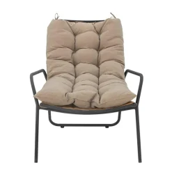 Boel Liegestuhl mit Hocker