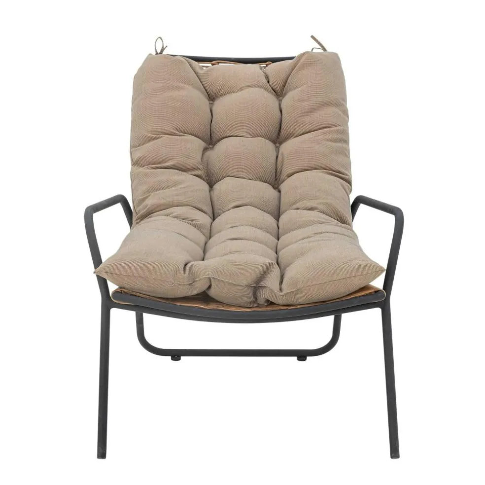 Boel Liegestuhl mit Hocker