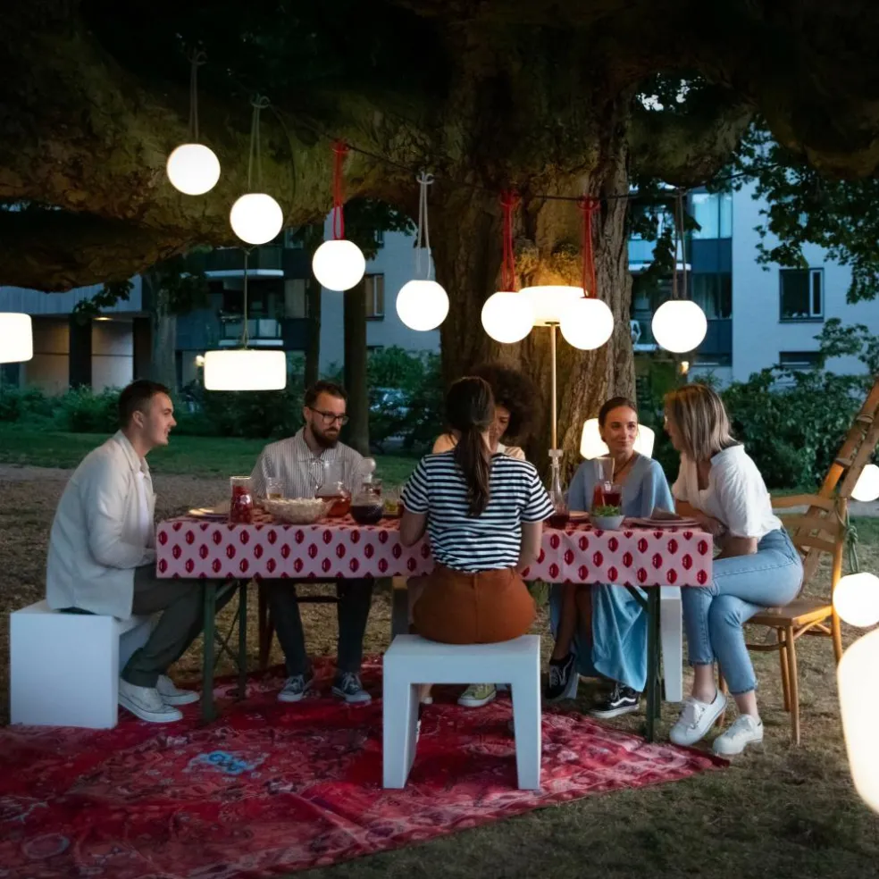 Bolleke LED Outdoor Hängeleuchte mit Akku