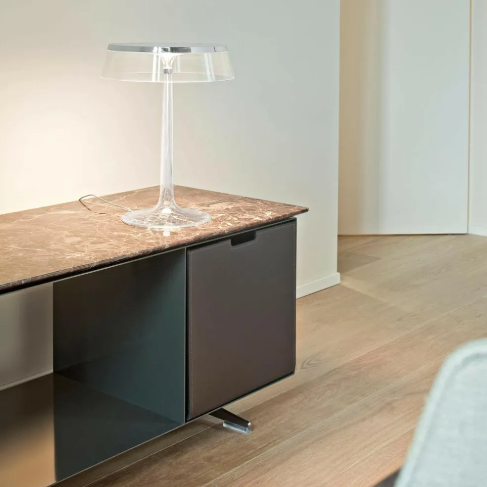 Bon Jour LED Tischleuchte Chrom