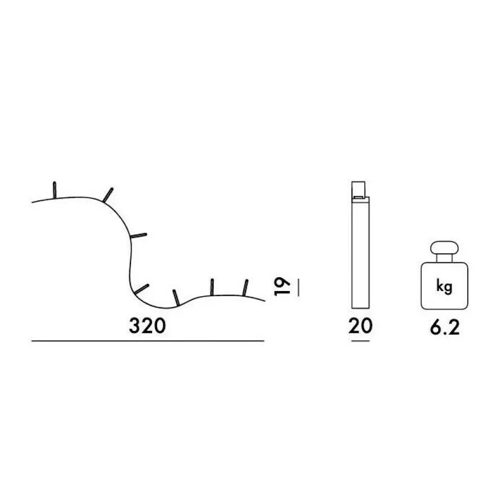 Bookworm 7 Wandregal