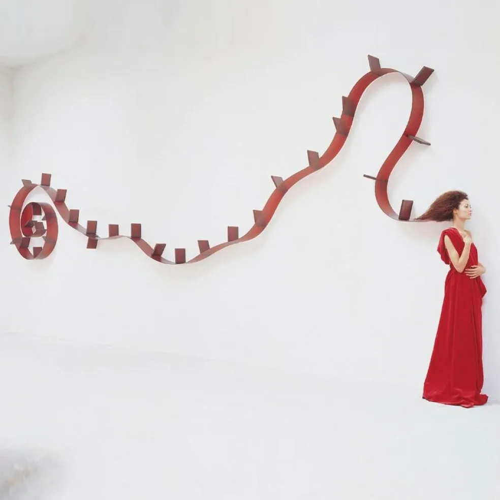 Bookworm Wandregal 820x20cm