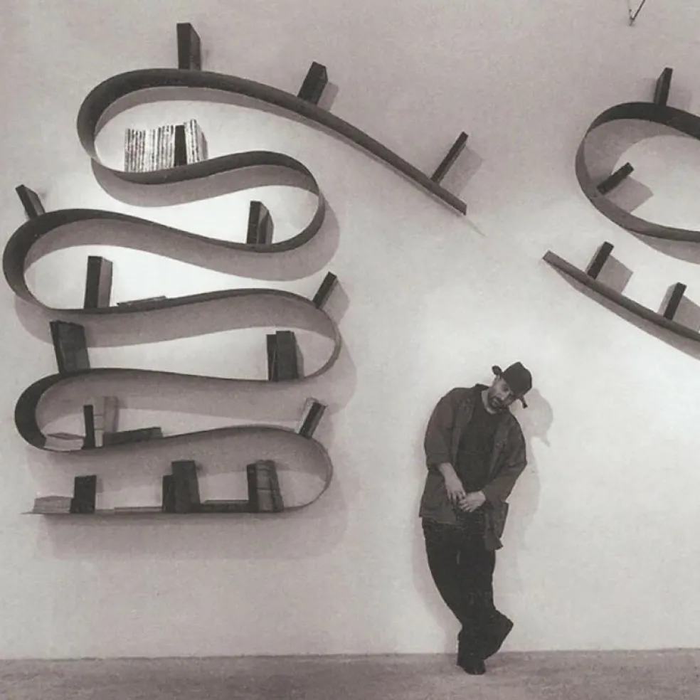 Bookworm Wandregal 820x20cm