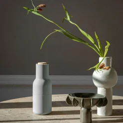 Bottle Grinder Mühle 2er Set Deckel Buche