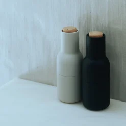 Bottle Grinder Mühle 2er Set Deckel Buche