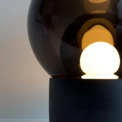 Boule Small Tischleuchte Sockel schwarz