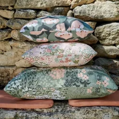 Bouquet Sauvage Pixels Outdoor-Kissen 44x44xm