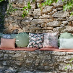 Bouquet Sauvage Pixels Outdoor-Kissen 44x44xm