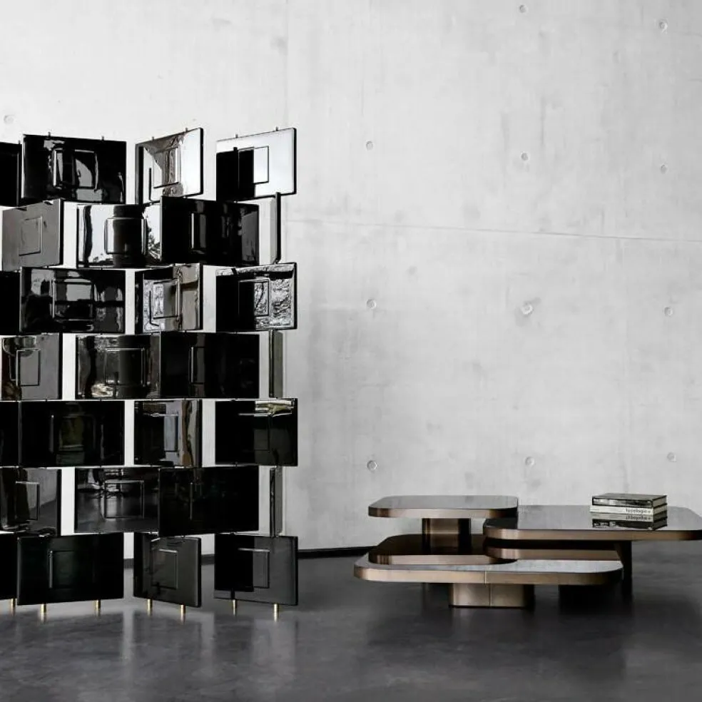 Bow No. 4 Couchtisch 100x100x19cm