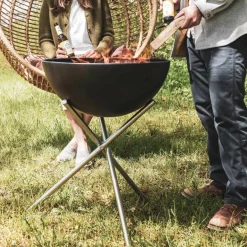 Bowl 57 Dreibein für Feuerschale