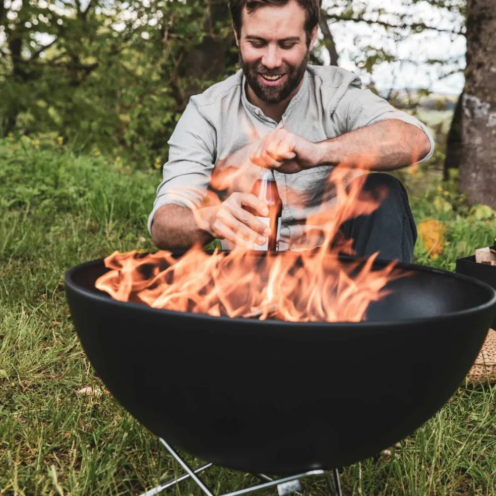 Bowl 57 Feuerset flex mit Sternfuß und Dreibein
