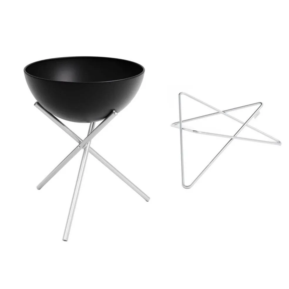Bowl 70 Feuerset flex mit Sternfuß und Dreibein