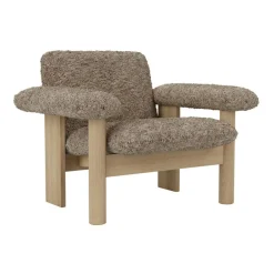 Brasilia Lounge Chair Schaffell