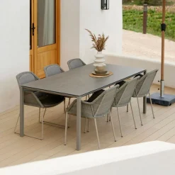 Breeze Gartenarmlehnstuhl mit Kufen