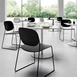 Brio Bistrotisch Gestell weiß H72cm