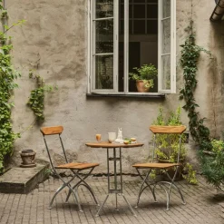 Bryggeri Gartenesstisch klappbar Ø60cm Teak