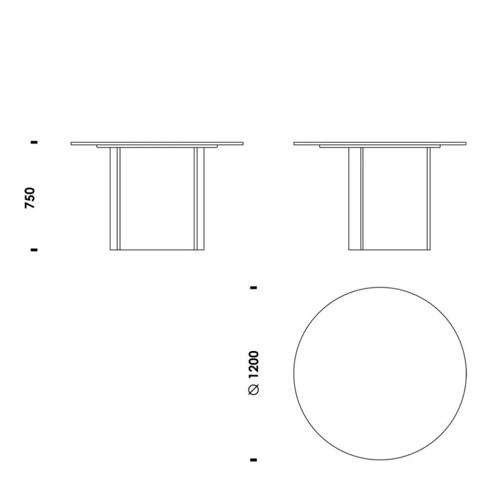 Bue Esstisch Ø 120cm