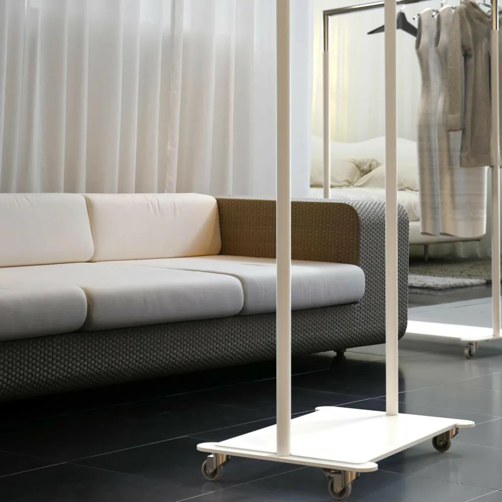 Bukto Kleiderständer mit Rollen 103,8x45x156cm