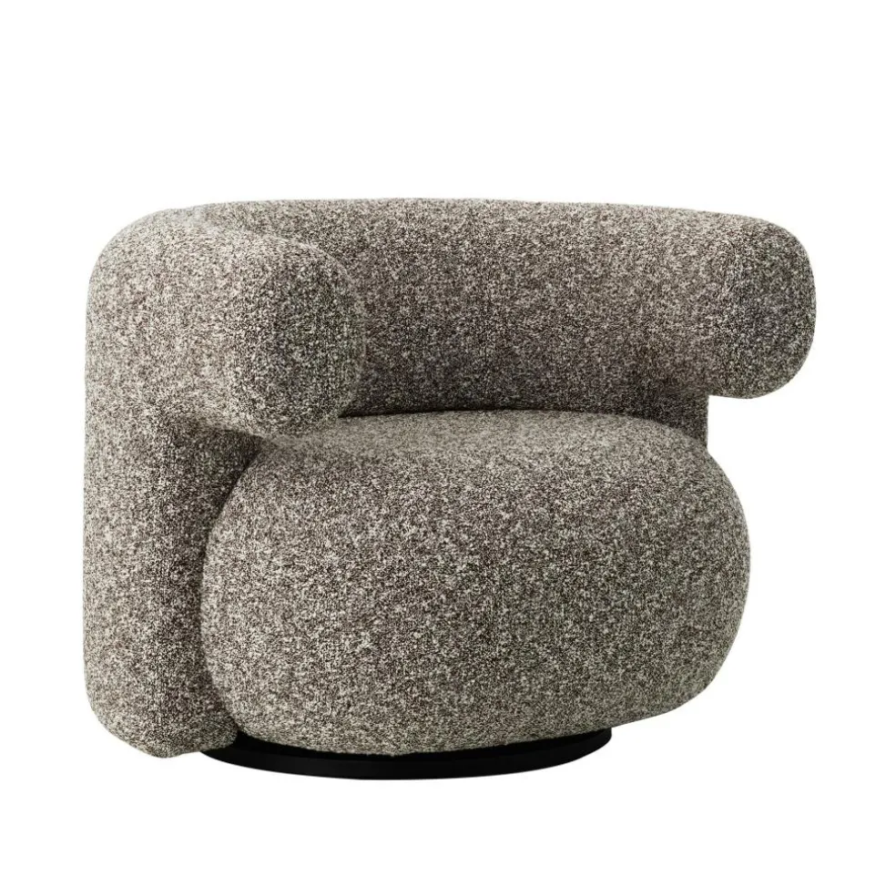 Burra Lounge Chair/ Drehsessel mit Rückdrehfunktion