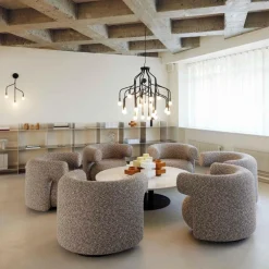 Burra Lounge Chair/ Drehsessel mit Rückdrehfunktion