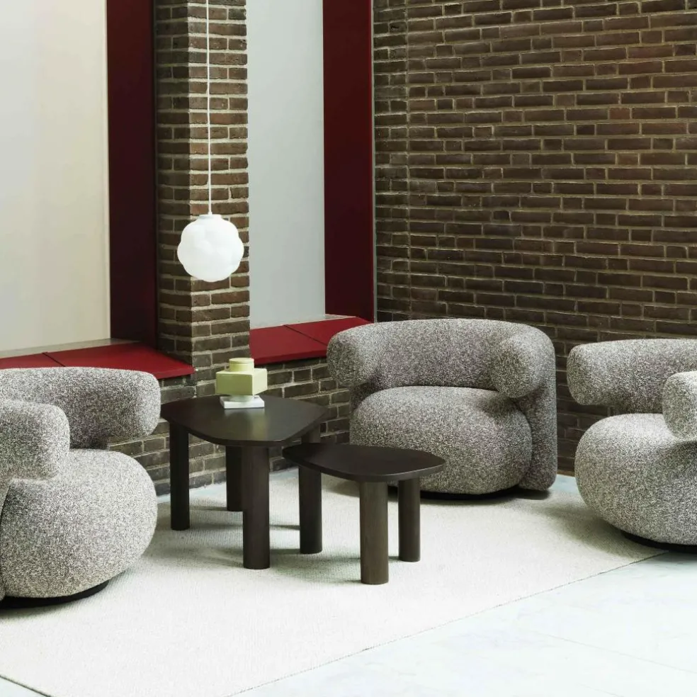 Burra Lounge Chair/ Drehsessel mit Rückdrehfunktion